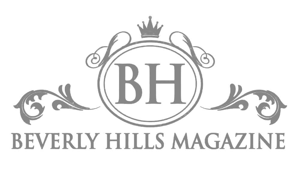 The Beverly Hills Magazine logo laageless a