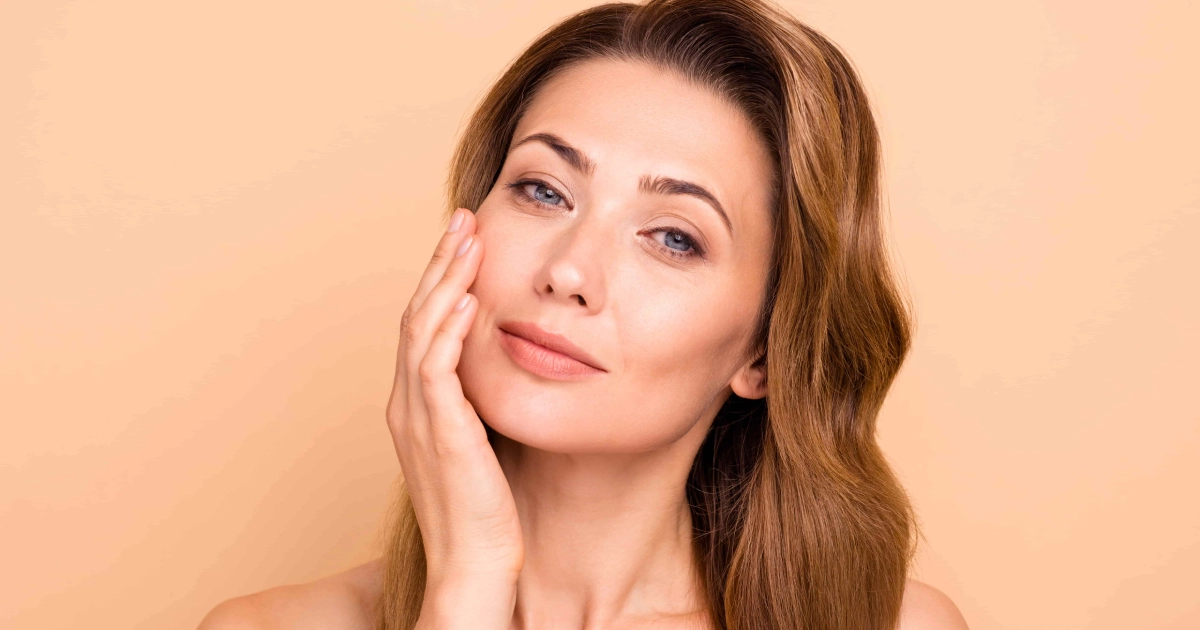 Woman showing smooth, wrinkle-free skin after Botox_Dysport Services in Beverly Hills, CA.